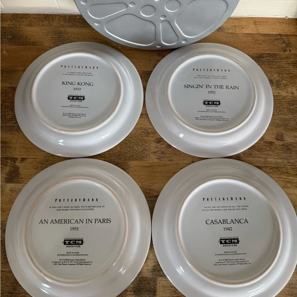 Pottery Barn set four